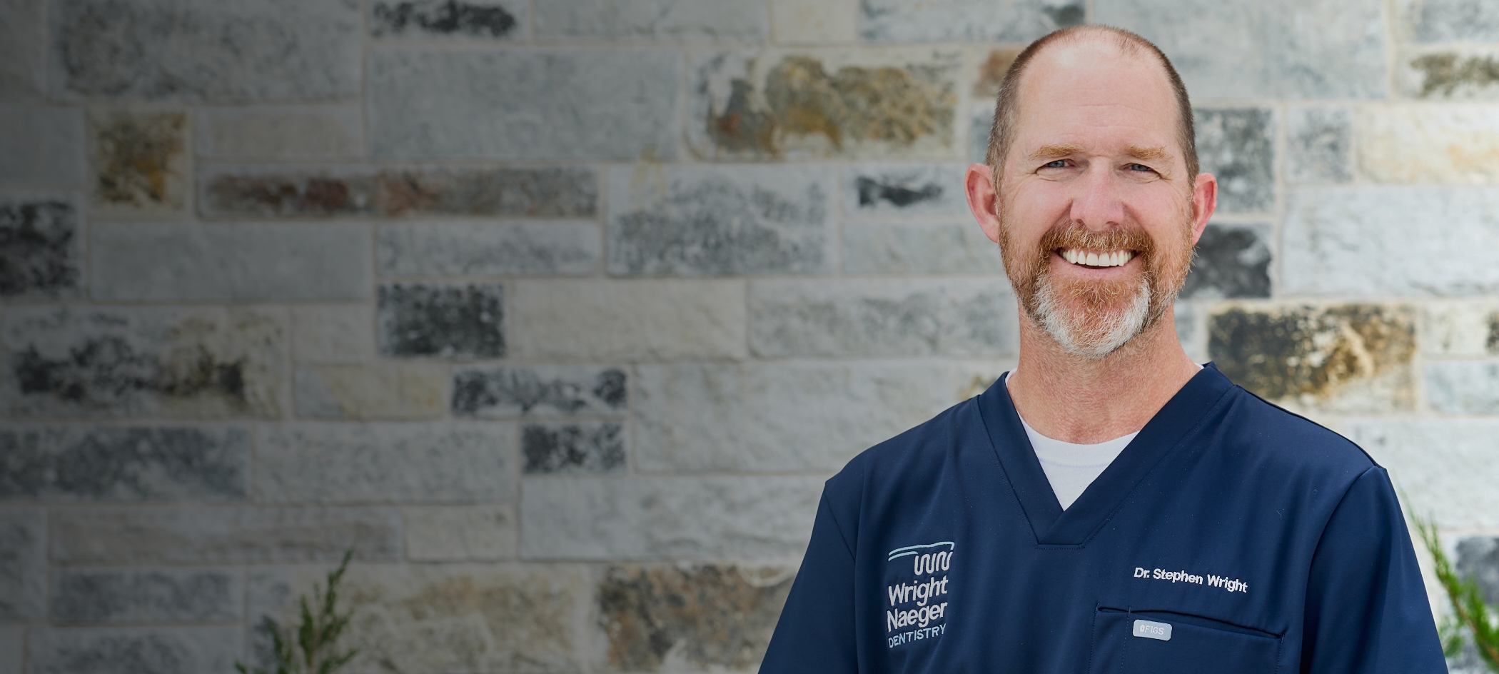 College Station dentist Doctor Stephen Wright smiling